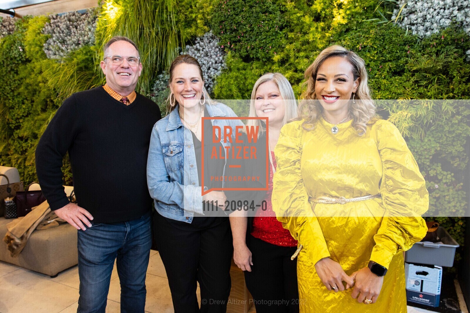 Earl Shaddix, Kristin Houk, Lisa Litsey, Jeanne Anyanwu McCoy, Swearing in Ceremony for Arts Commissioner, Four One Nine. 419 10th St, SF, CA 94103 US, November 1st, 2022, Photo #1111-20984-0 Earl Shaddix, Kristin Houk, Lisa Litsey, Jeanne Anyanwu McCoy, Photo #1111-20984-0