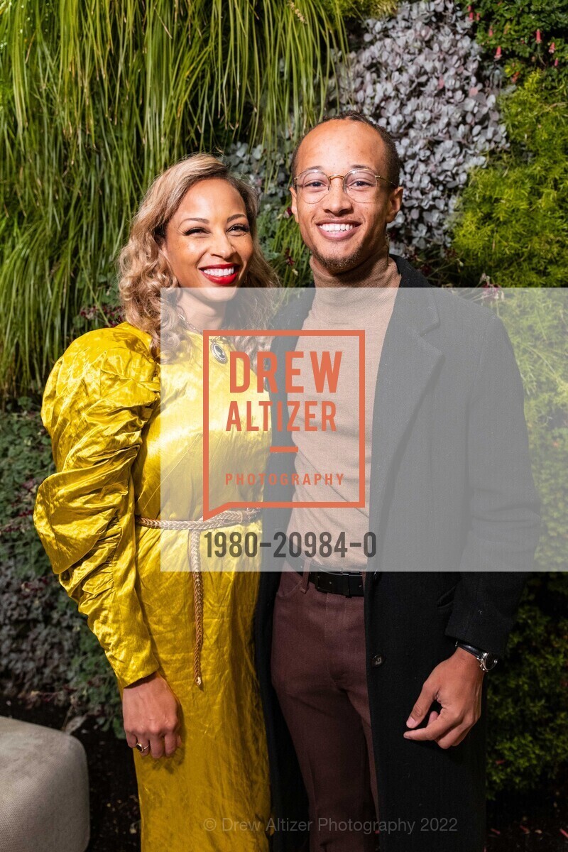 Jeanne Anyanwu McCoy, Malique Banks, Swearing in Ceremony for Arts Commissioner, Four One Nine. 419 10th St, SF, CA 94103 US, November 1st, 2022, Photo #1980-20984-0 Jeanne Anyanwu McCoy, Malique Banks, Photo #1980-20984-0