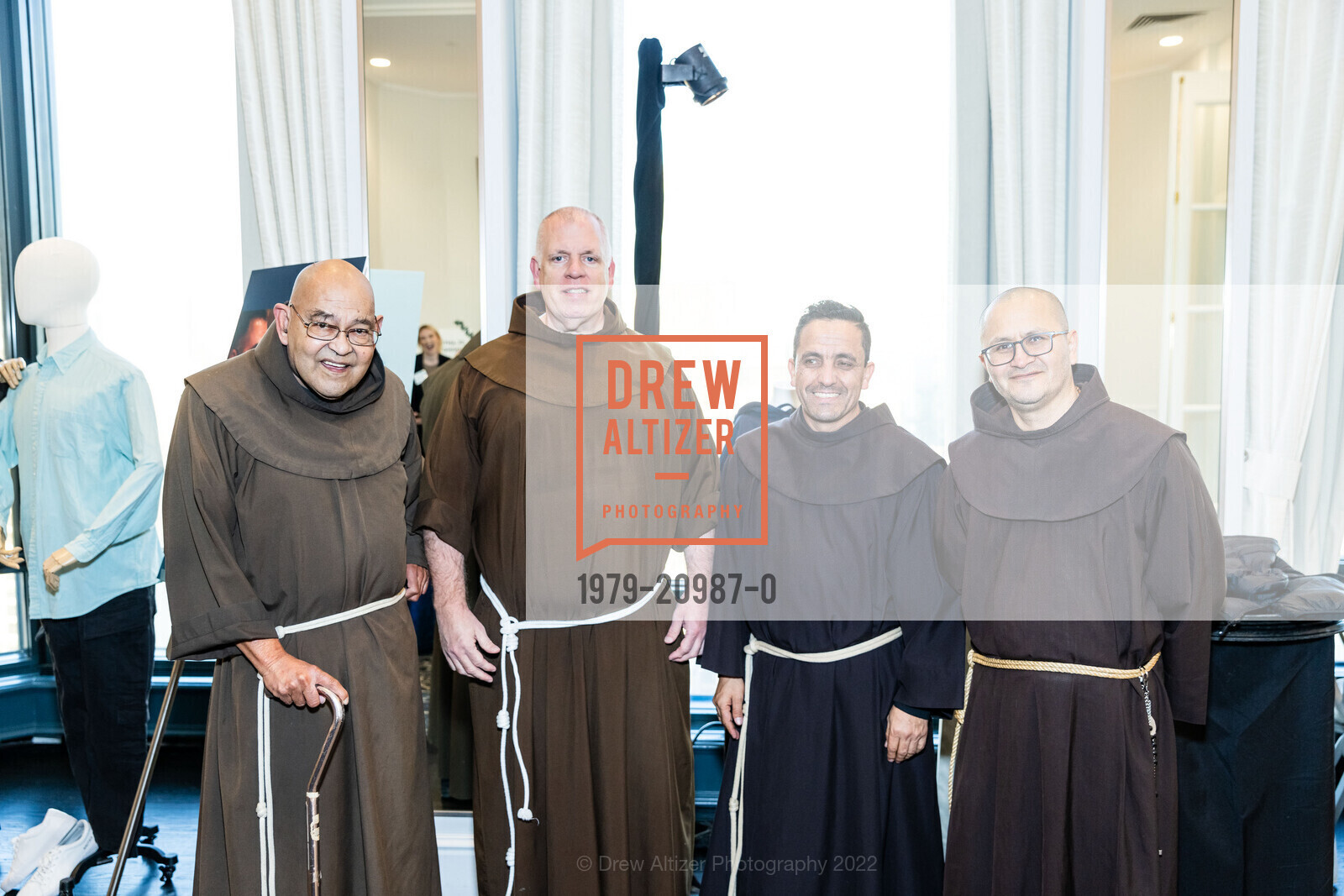 John Gutierrez, Andrew Dinegar, David Gaa, Jose Jauregui, St. Anthony's Leading the Way 2022, The Westin St. Francis San Francisco on Union Square - 32nd floor. 335 Powell St, SF, CA 94102 US, November 3rd, 2022, Photo #1979-20987-0 John Gutierrez, Andrew Dinegar, David Gaa, Jose Jauregui, Photo #1979-20987-0