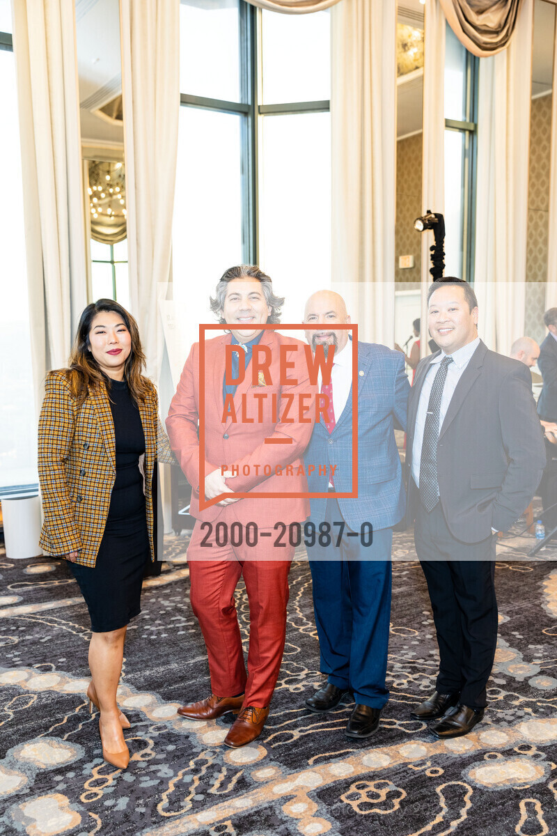 Melissa Chung, Elmer Guerrero, Ted Hannig, Ben Nguyen, St. Anthony's Leading the Way 2022, The Westin St. Francis San Francisco on Union Square - 32nd floor. 335 Powell St, SF, CA 94102 US, November 3rd, 2022, Photo #2000-20987-0 Melissa Chung, Elmer Guerrero, Ted Hannig, Ben Nguyen, Photo #2000-20987-0