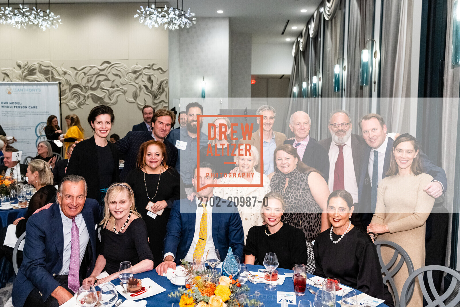 Joe Toboni, Mary Toboni, Gianna Toboni, Kyle Buckley, Mike Farrah, Teressa Cannata, Tim Szarnicki, Nick Osborne, Monique Osborne, Catherine Drybrough, Ralph Drybrough, St. Anthony's Leading the Way 2022, The Westin St. Francis San Francisco on Union Square - 32nd floor. 335 Powell St, SF, CA 94102 US, November 3rd, 2022, Photo #2702-20987-0 Joe Toboni, Mary Toboni, Gianna Toboni, Kyle Buckley, Mike Farrah, Teressa Cannata, Tim Szarnicki, Nick Osborne, Monique Osborne, Catherine Drybrough, Ralph Drybrough, Photo #2702-20987-0