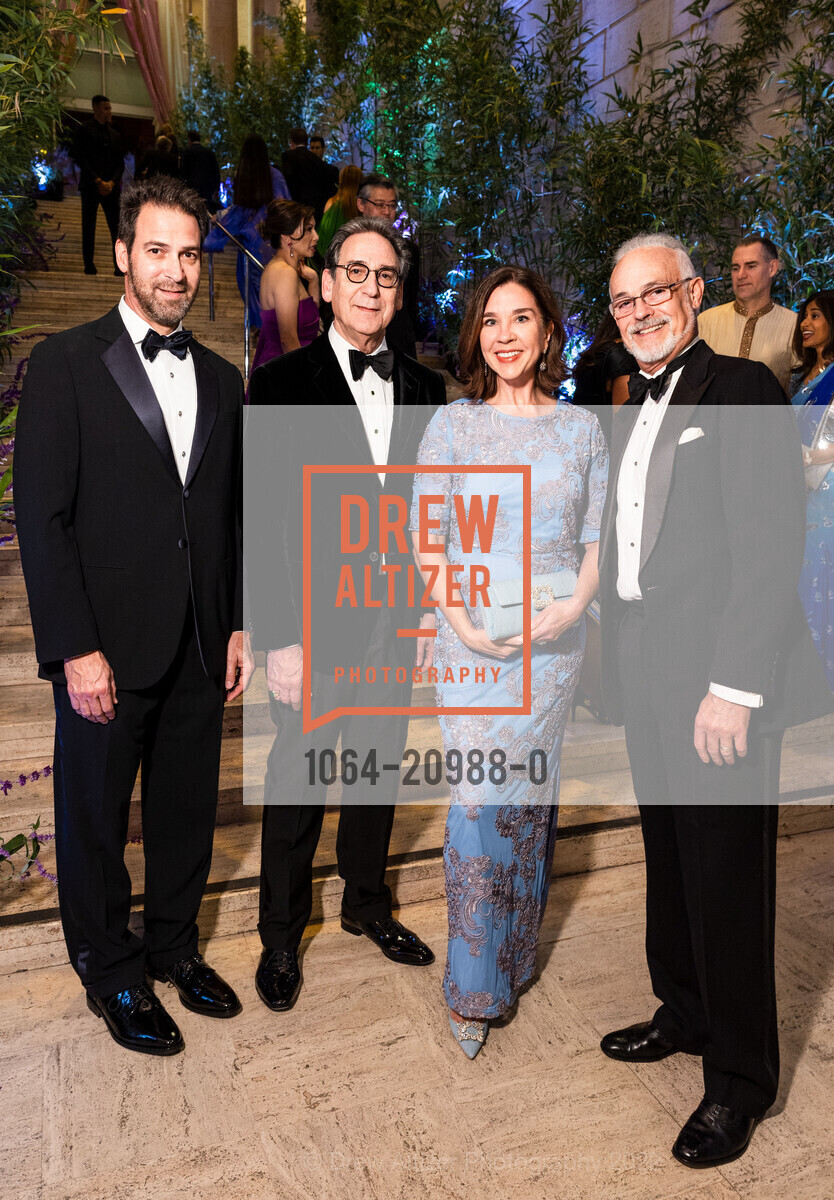 Jeff Levin, Fred Levin, Anne Johnson, Chris Hepp, Asian Art Museum Tiger Gala 2022, Asian Art Museum. 200 Larkin St, San Francisco, CA 94102, November 3rd, 2022, Photo #1064-20988-0 Jeff Levin, Fred Levin, Anne Johnson, Chris Hepp, Photo #1064-20988-0