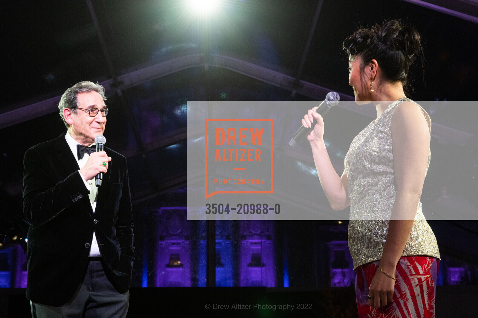 Fred Levin, Phyllis Kao, Asian Art Museum Tiger Gala 2022, Asian Art Museum. 200 Larkin St, San Francisco, CA 94102, November 3rd, 2022, Photo #3504-20988-0 Fred Levin, Phyllis Kao, Photo #3504-20988-0
