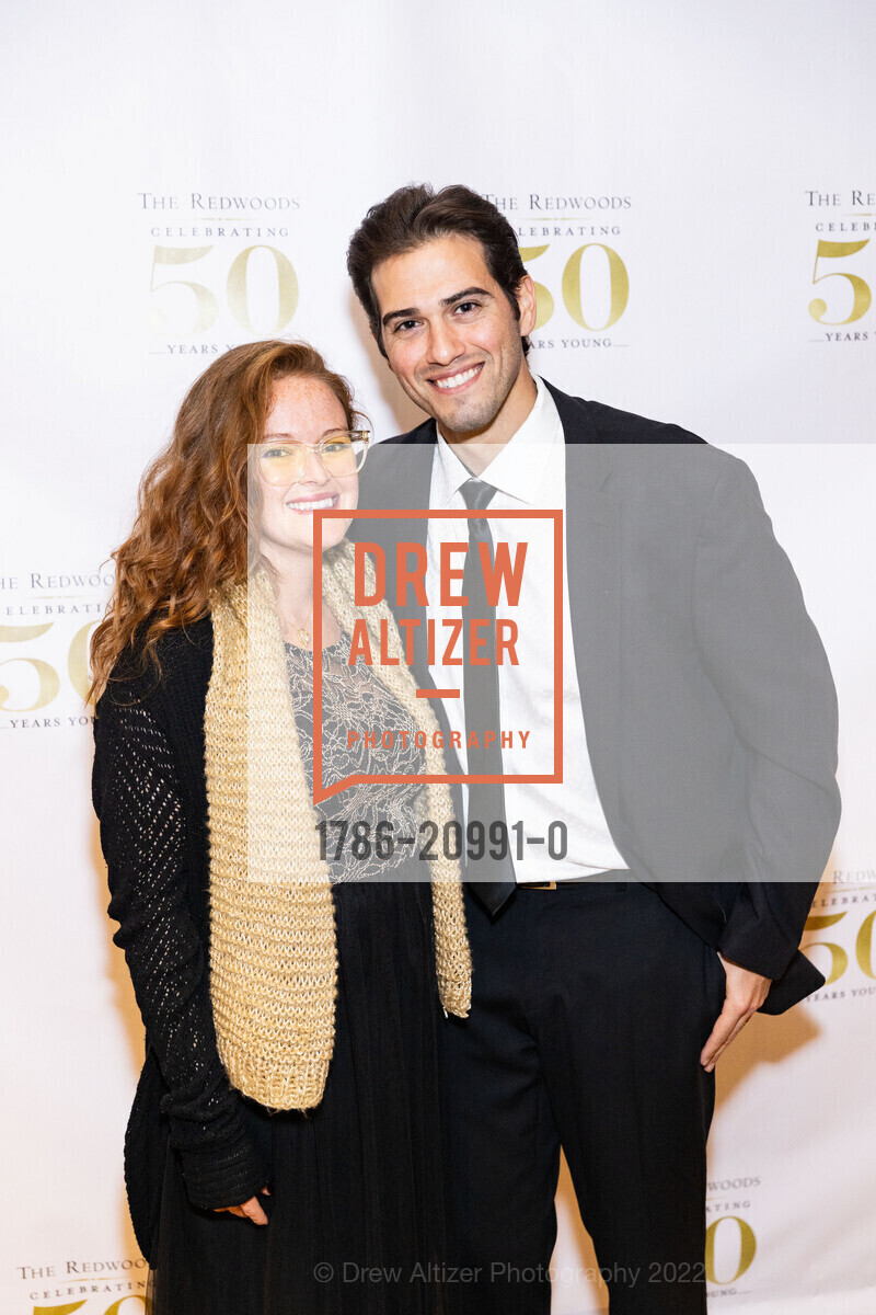 Chloe Ruth-Islas, Kyle Ruth-Islas, The Redwoods Golden 50th Anniversary Gala 2022, The Redwoods - Retirement, Assisted Living and Skilled Nursing. 40 Camino Alto, Mill Valley, CA 94941 US, November 5th, 2022, Photo #1786-20991-0 Chloe Ruth-Islas, Kyle Ruth-Islas, Photo #1786-20991-0