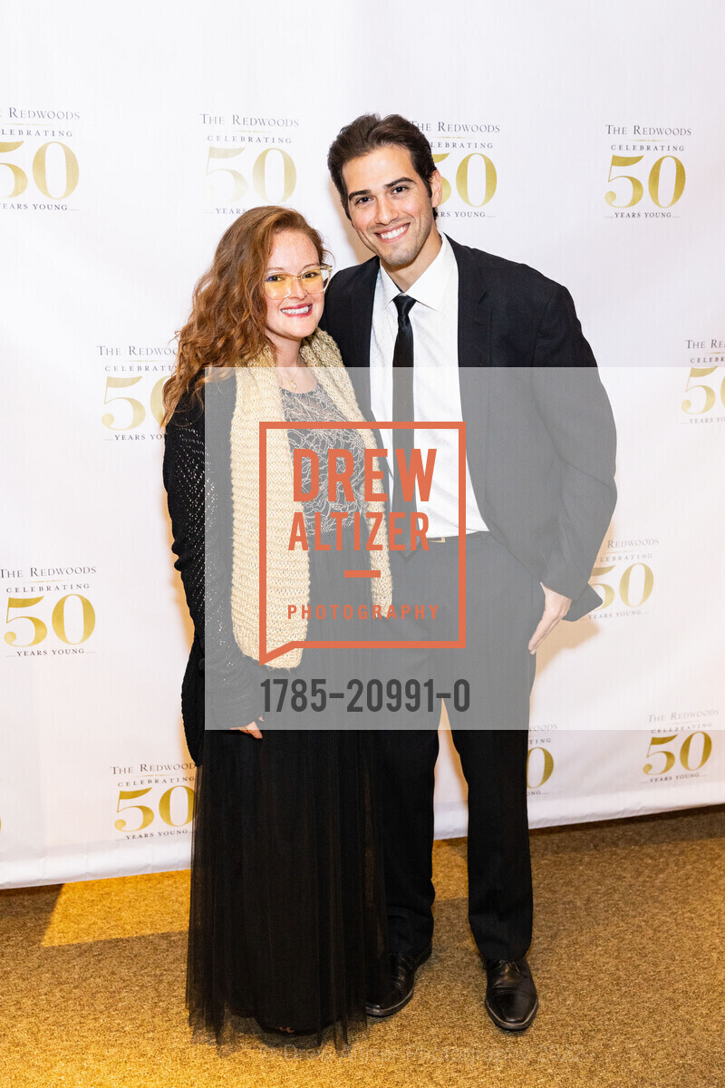 Chloe Ruth-Islas, Kyle Ruth-Islas, The Redwoods Golden 50th Anniversary Gala 2022, The Redwoods - Retirement, Assisted Living and Skilled Nursing. 40 Camino Alto, Mill Valley, CA 94941 US, November 5th, 2022, Photo #1785-20991-0 Chloe Ruth-Islas, Kyle Ruth-Islas, Photo #1785-20991-0