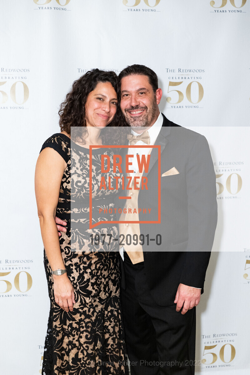 Lena Ragon, Christian Mills, The Redwoods Golden 50th Anniversary Gala 2022, The Redwoods - Retirement, Assisted Living and Skilled Nursing. 40 Camino Alto, Mill Valley, CA 94941 US, November 5th, 2022, Photo #1977-20991-0 Lena Ragon, Christian Mills, Photo #1977-20991-0