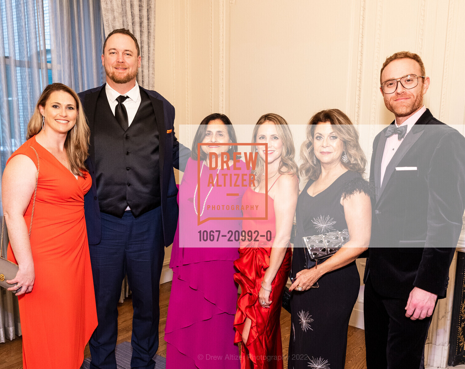 Tricia Mockler, Denis Vrdoljak, Kathy Mockler, Vanessa Mockler, Marilyn Frangadakis Spero, Anthony Frangadakis, Hellenic Charity Ball 2022, The Palace Hotel, a Luxury Collection Hotel. 2 New Montgomery St, SF, CA 94105 US, November 5th, 2022, Photo #1067-20992-0 Tricia Mockler, Denis Vrdoljak, Kathy Mockler, Vanessa Mockler, Marilyn Frangadakis Spero, Anthony Frangadakis, Photo #1067-20992-0