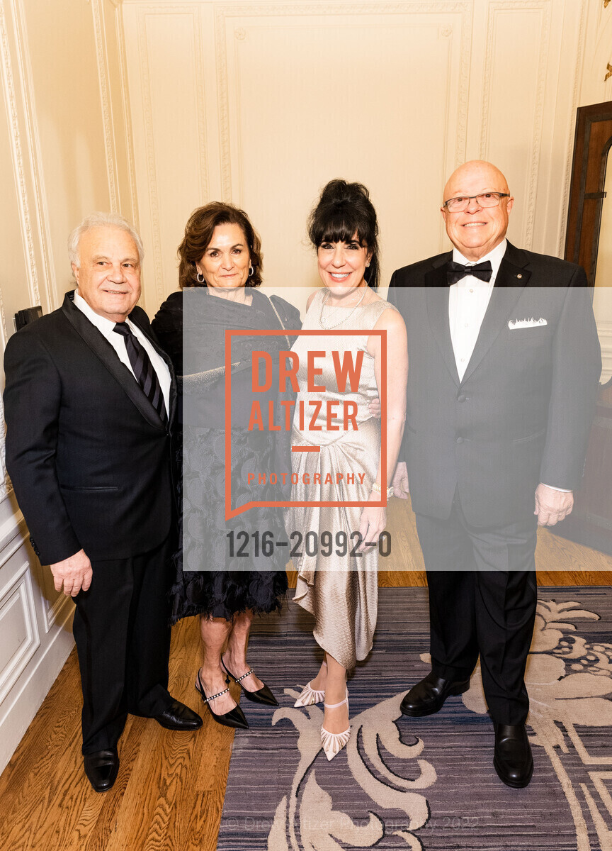 Isidoros Garifalakis, Maria Garifalakis, Jeannie Ranglas, Gerry Ranglas, Hellenic Charity Ball 2022, The Palace Hotel, a Luxury Collection Hotel. 2 New Montgomery St, SF, CA 94105 US, November 5th, 2022, Photo #1216-20992-0 Isidoros Garifalakis, Maria Garifalakis, Jeannie Ranglas, Gerry Ranglas, Photo #1216-20992-0