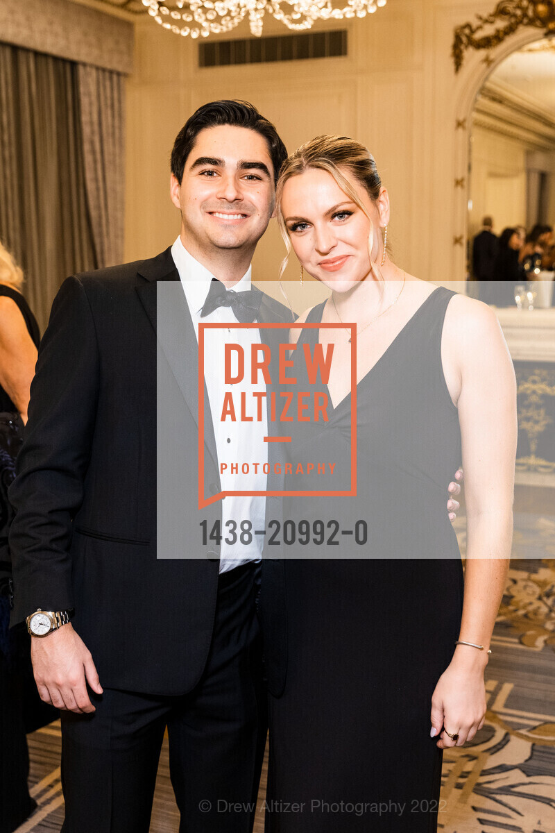 Milton Vrionis, Nicole Chauvin, Hellenic Charity Ball 2022, The Palace Hotel, a Luxury Collection Hotel. 2 New Montgomery St, SF, CA 94105 US, November 5th, 2022, Photo #1438-20992-0 Milton Vrionis, Nicole Chauvin, Photo #1438-20992-0