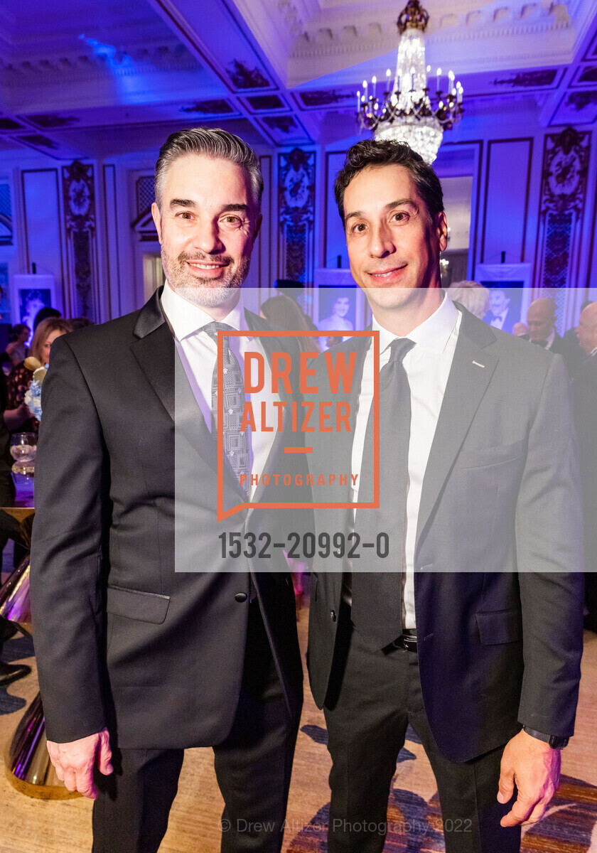 Chris Kyriacou, Greg Charonis, Hellenic Charity Ball 2022, The Palace Hotel, a Luxury Collection Hotel. 2 New Montgomery St, SF, CA 94105 US, November 5th, 2022, Photo #1532-20992-0 Chris Kyriacou, Greg Charonis, Photo #1532-20992-0