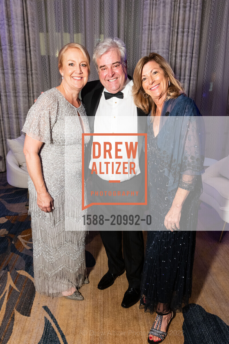 Janice Gumas, Brad Canfield, Lesley Canfield, Hellenic Charity Ball 2022, The Palace Hotel, a Luxury Collection Hotel. 2 New Montgomery St, SF, CA 94105 US, November 5th, 2022, Photo #1588-20992-0 Janice Gumas, Brad Canfield, Lesley Canfield, Photo #1588-20992-0