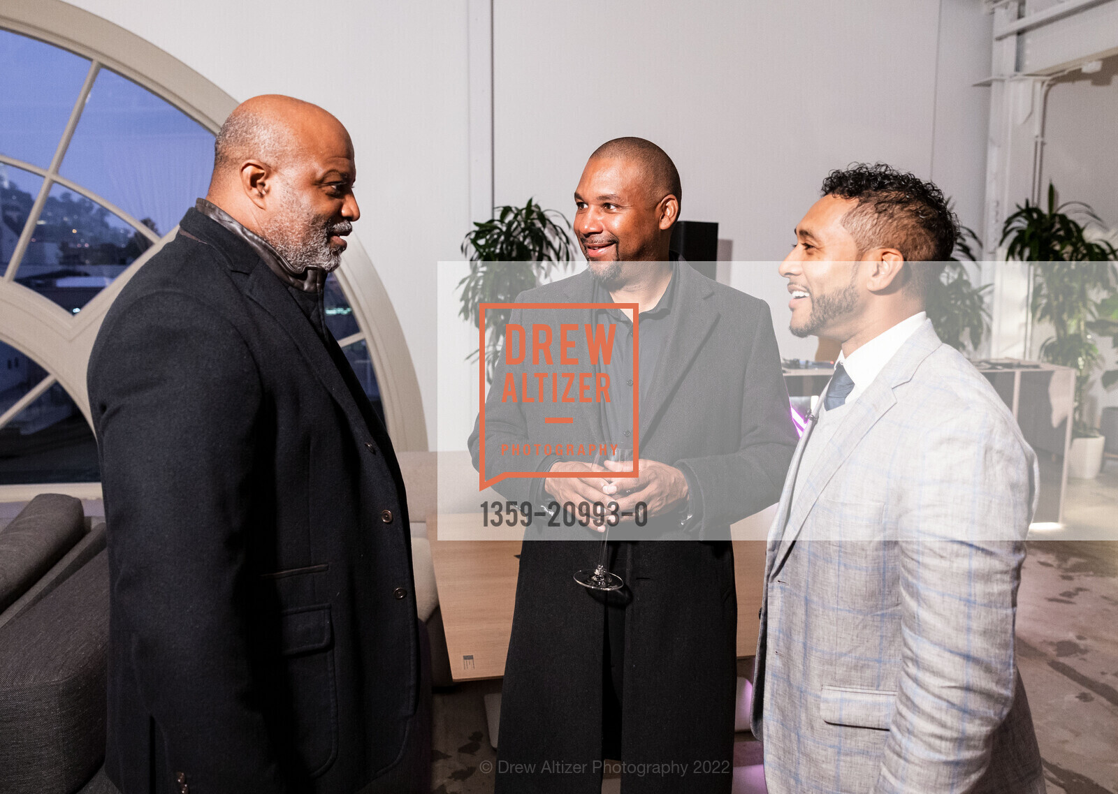 Dwayne Jones, Shamann Walton, Randy Seriguchi, Urban Ed Gala, SHACK15. SF, CA 94111 US, November 5th, 2022, Photo #1359-20993-0 Dwayne Jones, Shamann Walton, Randy Seriguchi, Photo #1359-20993-0