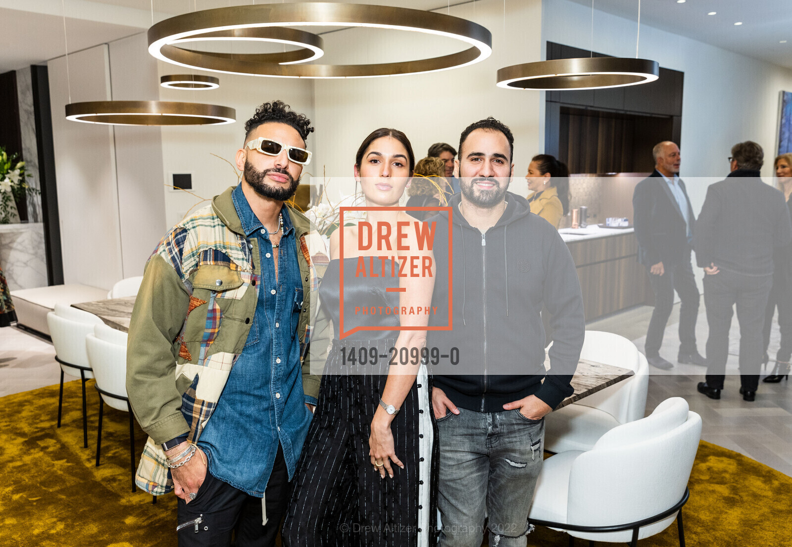 Moody Jones, Deborah Covell, Nima Etminan, 181 Fremont celebrates Luxury Trending Magazine Issue Launch Party, 181 Fremont. 181 Fremont St, SF, CA 94105 US, November 10th, 2022, Photo #1409-20999-0 Moody Jones, Deborah Covell, Nima Etminan, Photo #1409-20999-0