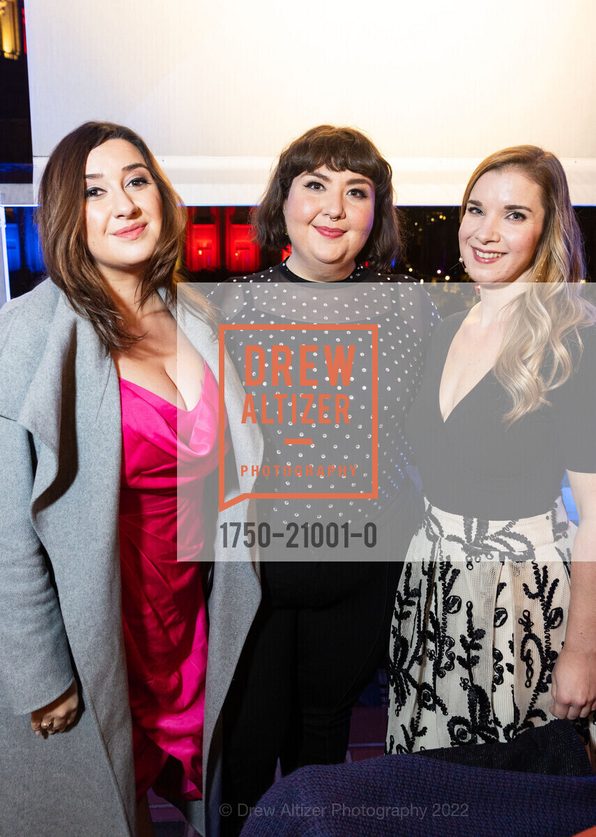 Mikayla Sager, Gabby Beteag, Anne Marie McIntosh, San Francisco Opera's Opening of New Production, Verdi’s ‘La Traviata’ and Annual ‘Opera at the Ballpark, San Francisco, November 11th, 2022, Photo #1750-21001-0 Mikayla Sager, Gabby Beteag, Anne Marie McIntosh, Photo #1750-21001-0