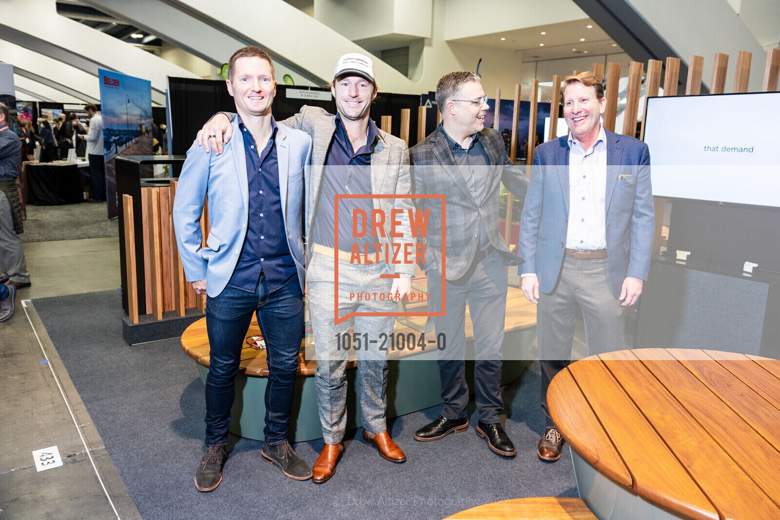 JJ Blaiklock (Botton Gardiner), Angus Blaiklock (Botton Gardiner), Paul Martus (Botton Gardiner), Jamie May (Botton Gardiner), Botton + Gardiner at American Society of Landscape Architects Expo 2022, Moscone Center. 747 Howard St, SF, CA 94103 US, November 12th, 2022, Photo #1051-21004-0 JJ Blaiklock (Botton Gardiner), Angus Blaiklock (Botton Gardiner), Paul Martus (Botton Gardiner), Jamie May (Botton Gardiner), Photo #1051-21004-0