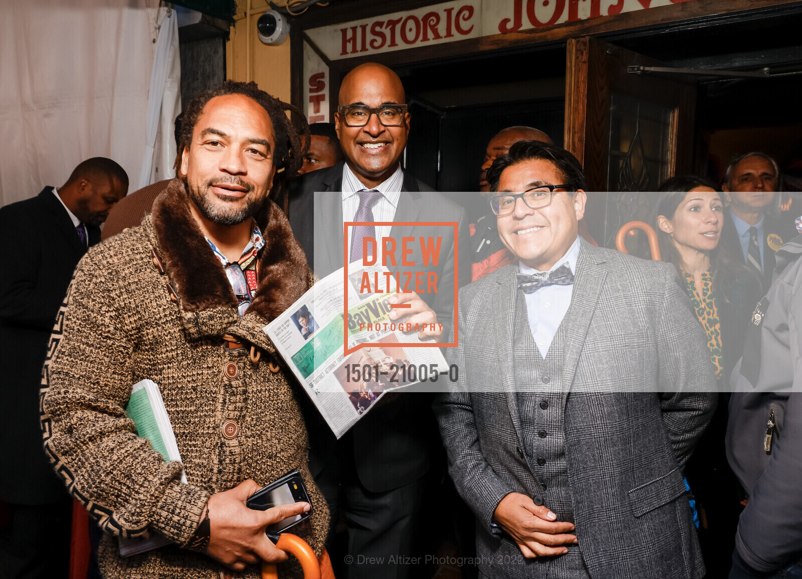 Mano Raju, Roberto Evangelista, John's Grill Election Day Luncheon 2022, John's Grill, November 8th, 2022, Photo #1501-21005-0 Mano Raju, Roberto Evangelista, Photo #1501-21005-0