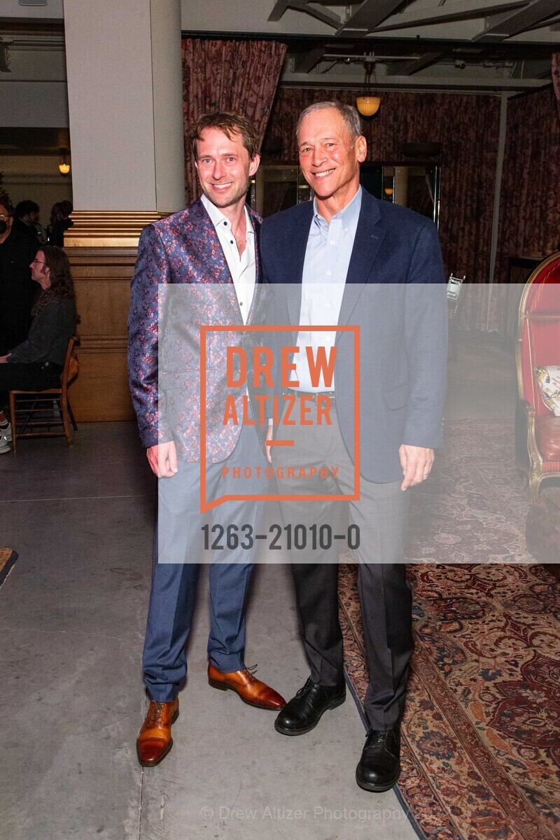 Andrew Chatham, Steve Moazed, 2022 San Francisco Arts Medallion, St. Joseph's Art Society. 1401 Howard St, SF, CA 94103 US, November 15th, 2022, Photo #1263-21010-0 Andrew Chatham, Steve Moazed, Photo #1263-21010-0