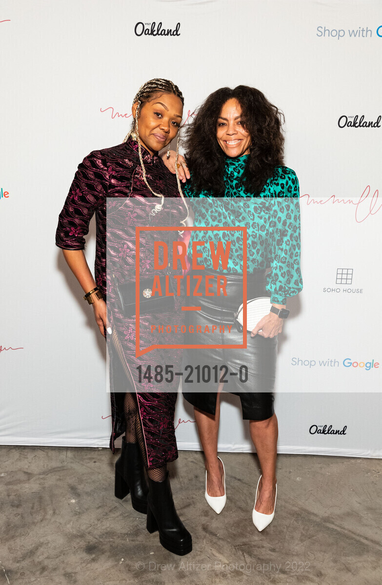 Charlese Banks, Melina Jones, McMullen 15th Anniversary Party and Fashion Presentation, SHACK15. SHACK15 @ SF, CA 94111 US, November 17th, 2022, Photo #1485-21012-0 Charlese Banks, Melina Jones, Photo #1485-21012-0
