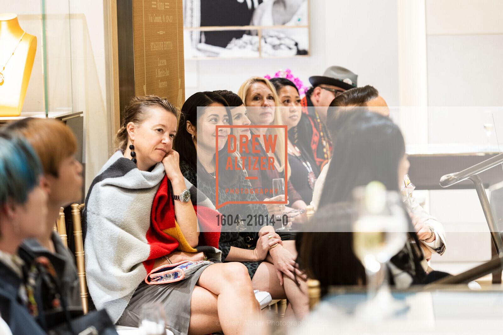 Sonia Lux, Tara Kurobe, Julie Castin, Chloe Chambers, BVLGARI hosts Save The Children, BVLGARI. 200 Stockton St, SF, CA 94108 US, November 17th, 2022, Photo #1604-21014-0 Sonia Lux, Tara Kurobe, Julie Castin, Chloe Chambers, Photo #1604-21014-0
