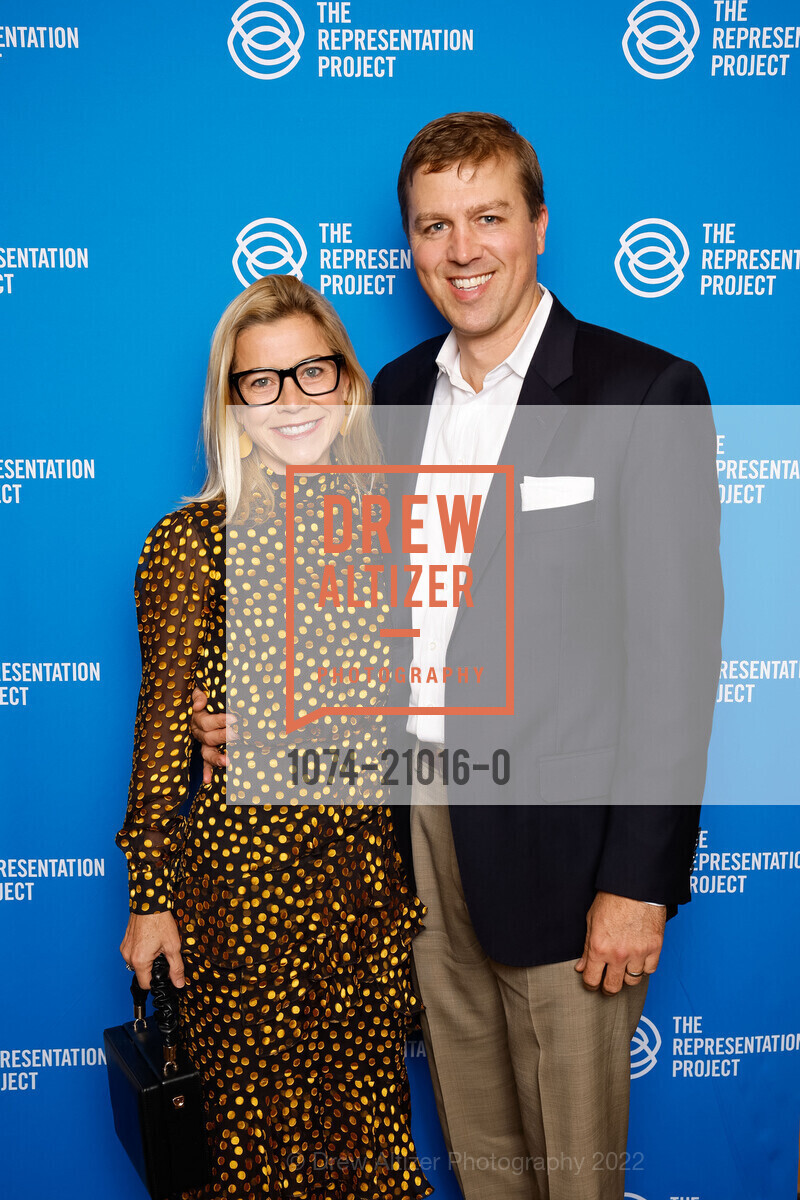 Lindsay Trout, Carter Trout, Representation Project's Flip The Script gala 2022, Ferry Building. SF, CA 94105 US, November 17th, 2022, Photo #1074-21016-0 Lindsay Trout, Carter Trout, Photo #1074-21016-0
