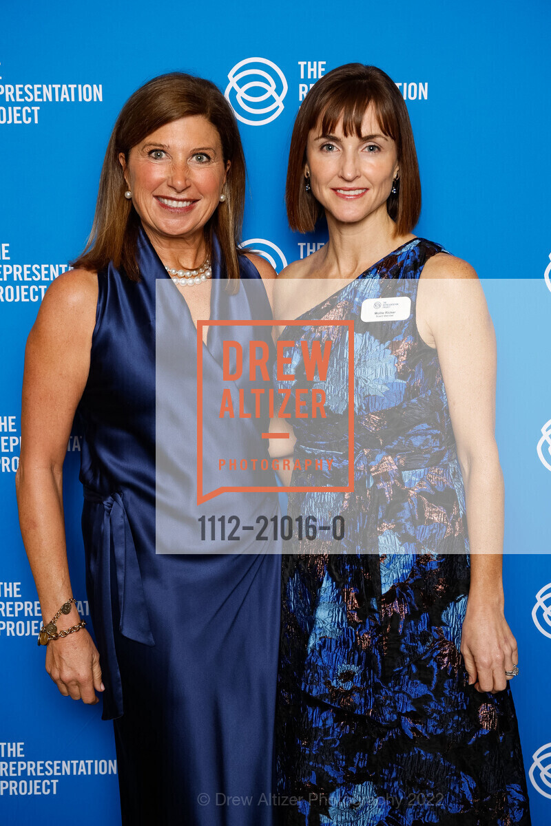 Joanna Rees, Mollie Ricker, Representation Project's Flip The Script gala 2022, Ferry Building. SF, CA 94105 US, November 17th, 2022, Photo #1112-21016-0 Joanna Rees, Mollie Ricker, Photo #1112-21016-0