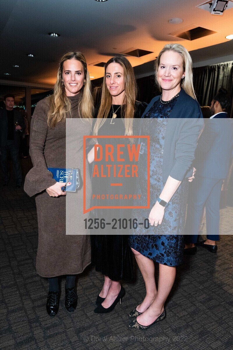 Melissa Schiller, Lily Riesenfeld, Katie Hyde, Representation Project's Flip The Script gala 2022, Ferry Building. SF, CA 94105 US, November 17th, 2022, Photo #1256-21016-0 Melissa Schiller, Lily Riesenfeld, Katie Hyde, Photo #1256-21016-0