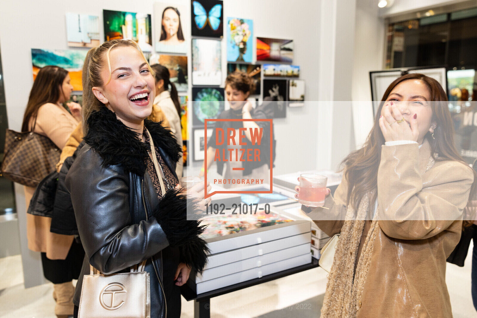 Tess Remick, Joy Halili, LUMAS Union Square Gallery Opening, LUMAS Gallery San Francisco. 239 Grant Ave, SF, CA 94108 US, November 17th, 2022, Photo #1192-21017-0 Tess Remick, Joy Halili, Photo #1192-21017-0