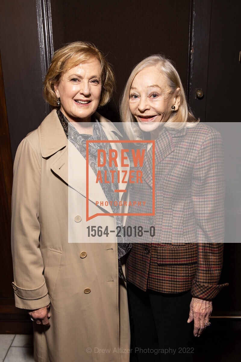 Marie Lipman, Gretchen Kimball, Bay Scholars 9th Annual Thanksgiving Luncheon, The Julia Morgan Ballroom. 465 California St, SF, CA 94104 US, November 18th, 2022, Photo #1564-21018-0 Marie Lipman, Gretchen Kimball, Photo #1564-21018-0