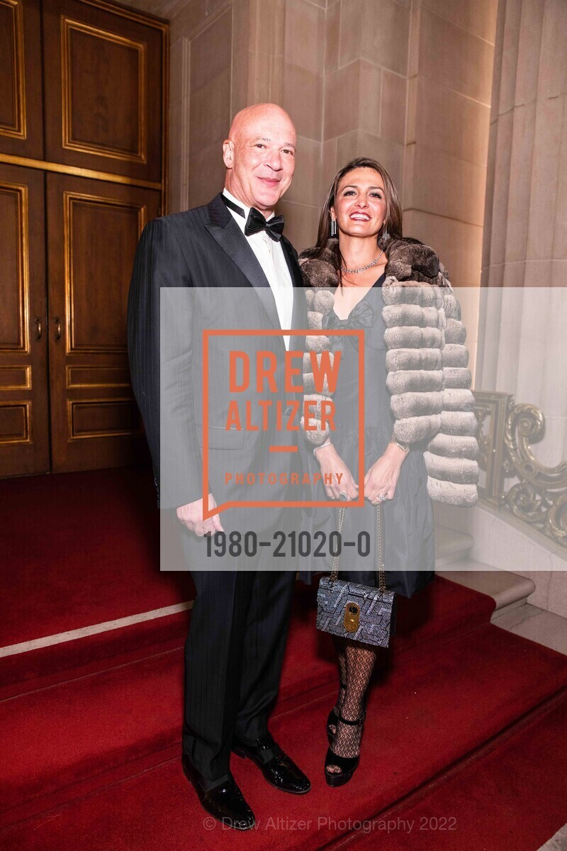 David Scott, Leyla Scott, San Francisco Opera Guild's Evening on The Stage 2022, Opera House. 401 Van Ness Avenue, November 29th, 2022, Photo #1980-21020-0 David Scott, Leyla Scott, Photo #1980-21020-0