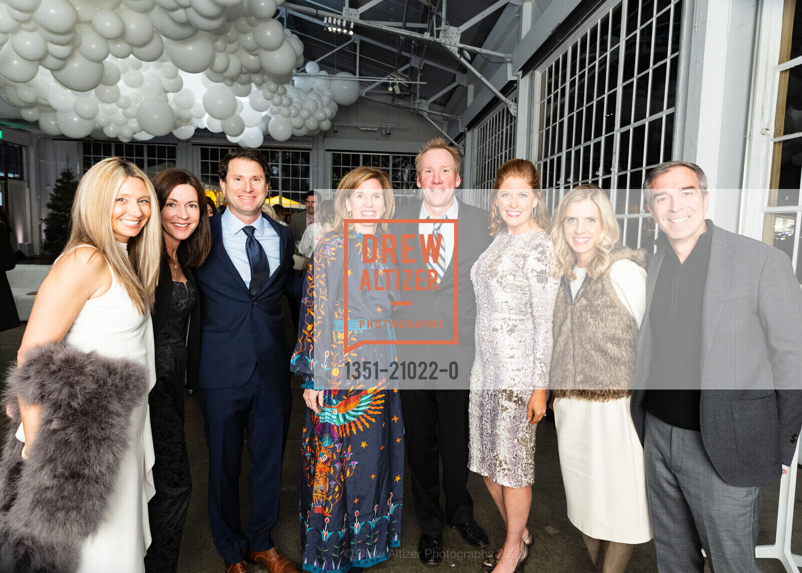Alicia Rockerfeller, Megan Mariani, Katie Shannon, Tiffany Gantus, Jenna Taylor, Children of Shelters Jingle Mingle 2022, Gallery 308. 2 Marina Blvd, SF, CA 94123 US, December 1st, 2022, Photo #1351-21022-0 Alicia Rockerfeller, Megan Mariani, Katie Shannon, Tiffany Gantus, Jenna Taylor, Photo #1351-21022-0
