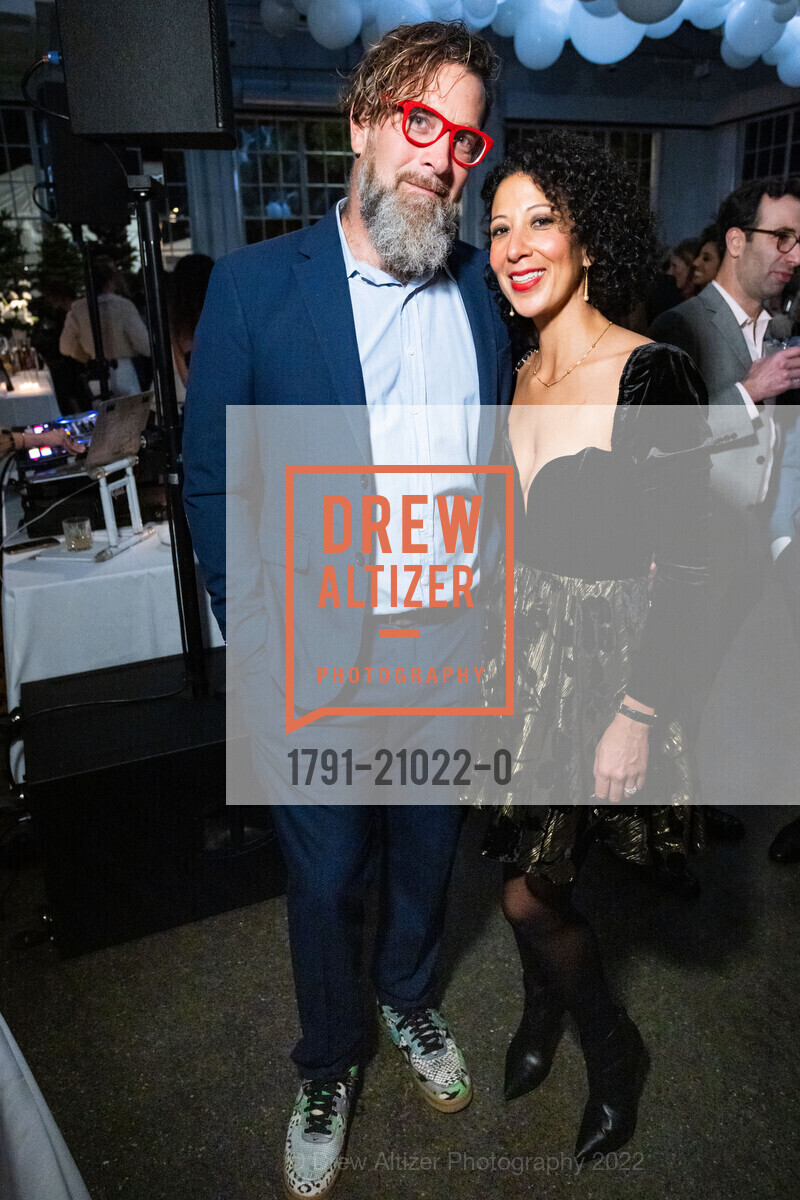 Forrest Lowry, Sarah Nina Hayon, Children of Shelters Jingle Mingle 2022, Gallery 308. 2 Marina Blvd, SF, CA 94123 US, December 1st, 2022, Photo #1791-21022-0 Forrest Lowry, Sarah Nina Hayon, Photo #1791-21022-0