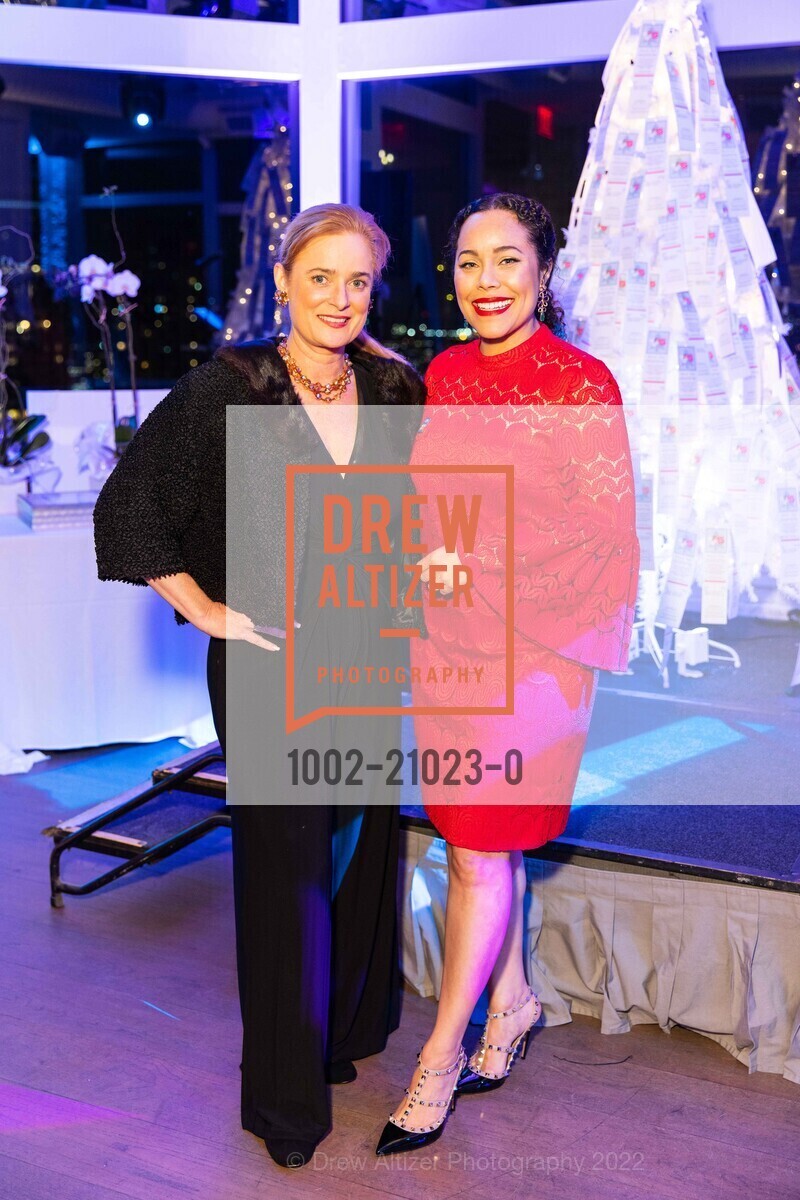 Stacy Jed, Marisa Rodriguez, Union Square Foundation Holiday Fundraiser, Après Union Square: Walking In A Winter Wanderland, Starlite Room at the Beacon Grand Hotel. 450 Powell St, San Francisco, CA 94108 US, December 1st, 2022, Photo #1002-21023-0 Stacy Jed, Marisa Rodriguez, Photo #1002-21023-0