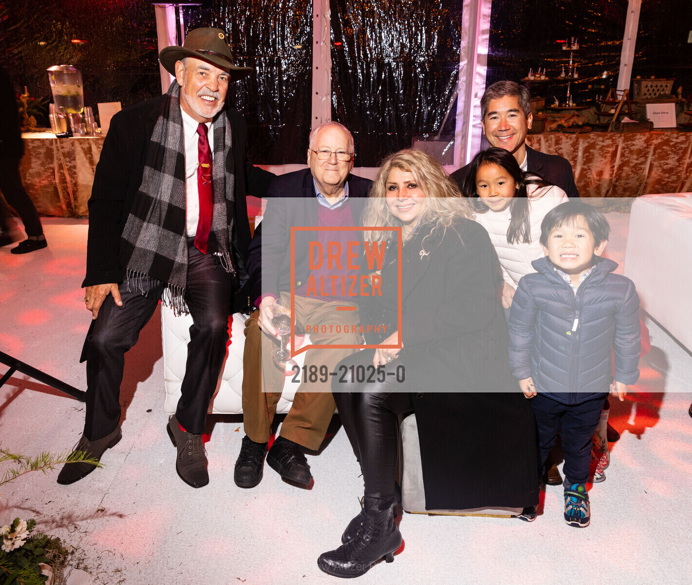 Kenneth Quinn, Tricia LaGuardia, Shandon Quinn, Kylie Quinn, Kado Quinn, Festival of the Bells in support of Roots of Peace, Grgich Hills Estate. 1829 St Helena Hwy, Rutherford, CA 94573 US, Photo #2189-21025-0 Kenneth Quinn, Tricia LaGuardia, Shandon Quinn, Kylie Quinn, Kado Quinn, Photo #2189-21025-0