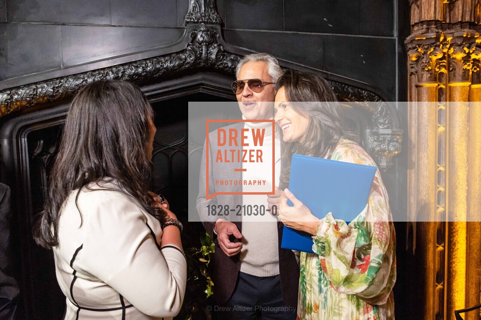 London Breed, Andrea Bocelli, Veronica Berti Bocelli, La Vita è Bella: An Evening With Andrea Bocelli & Family, Kohl Mansion. 2750 Adeline Dr, Burlingame, CA 94010 US, Photo #1828-21030-0 London Breed, Andrea Bocelli, Veronica Berti Bocelli, Photo #1828-21030-0