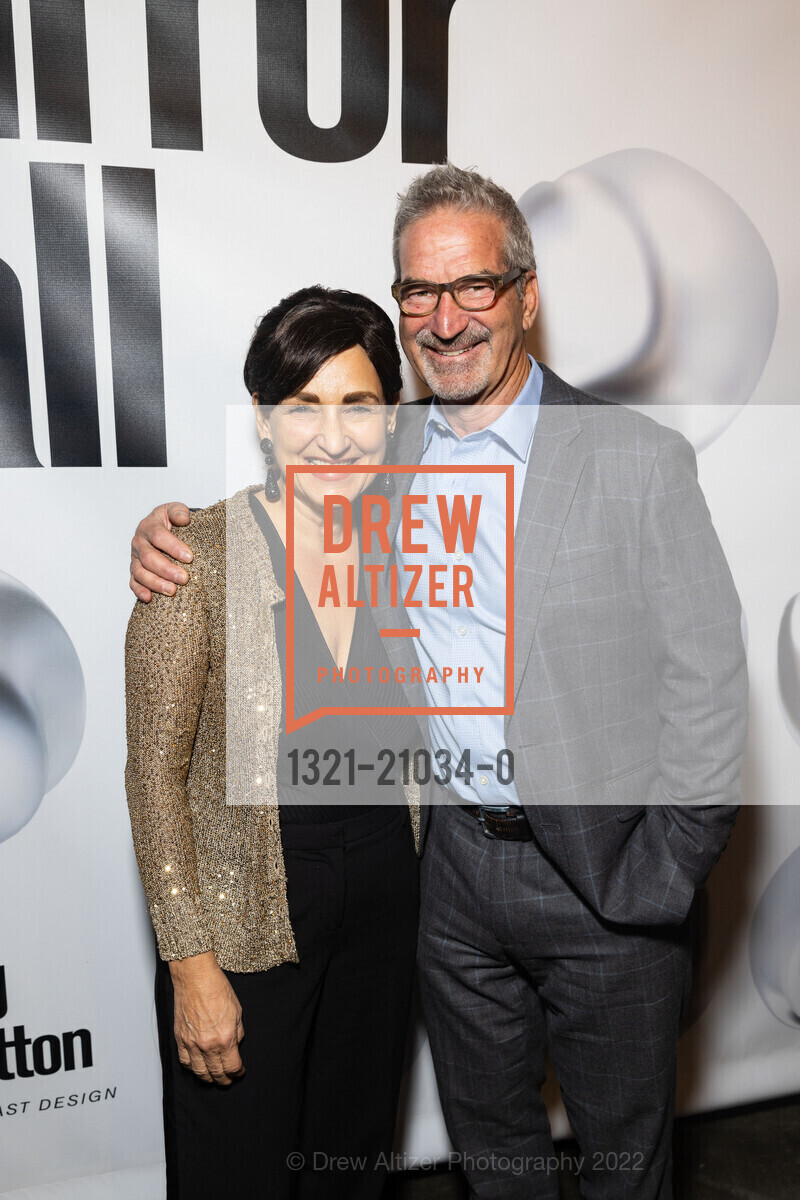 Laura Guido Clark, Dan Clark, Museum of Craft and Design's Art for All Mirror Ball Benefit and Auction 2022, Museum of Craft and Design, December 6th, 2022, Photo #1321-21034-0 Laura Guido Clark, Dan Clark, Photo #1321-21034-0