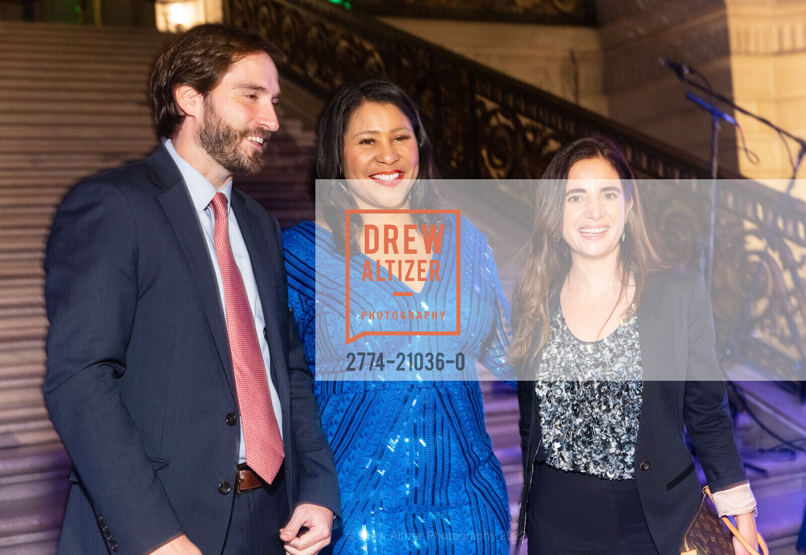 Ignacio Gonzalez, London Breed, Elina Saiach, Consular Corps 2022 Holiday Party, City Hall. 1 Dr Carlton B Goodlett Place, December 7th, 2022, Photo #2774-21036-0 Ignacio Gonzalez, London Breed, Elina Saiach, Photo #2774-21036-0