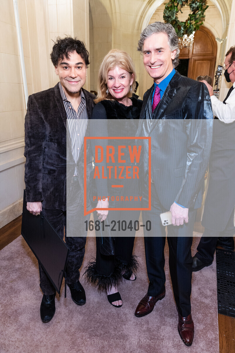Gian Andrea di Stefano, Karen Walker, Bruce Rameker, Gordon Getty's 89th Birthday Party, 2880 Broadway, December 10th, 2022, Photo #1681-21040-0 Gian Andrea di Stefano, Karen Walker, Bruce Rameker, Photo #1681-21040-0
