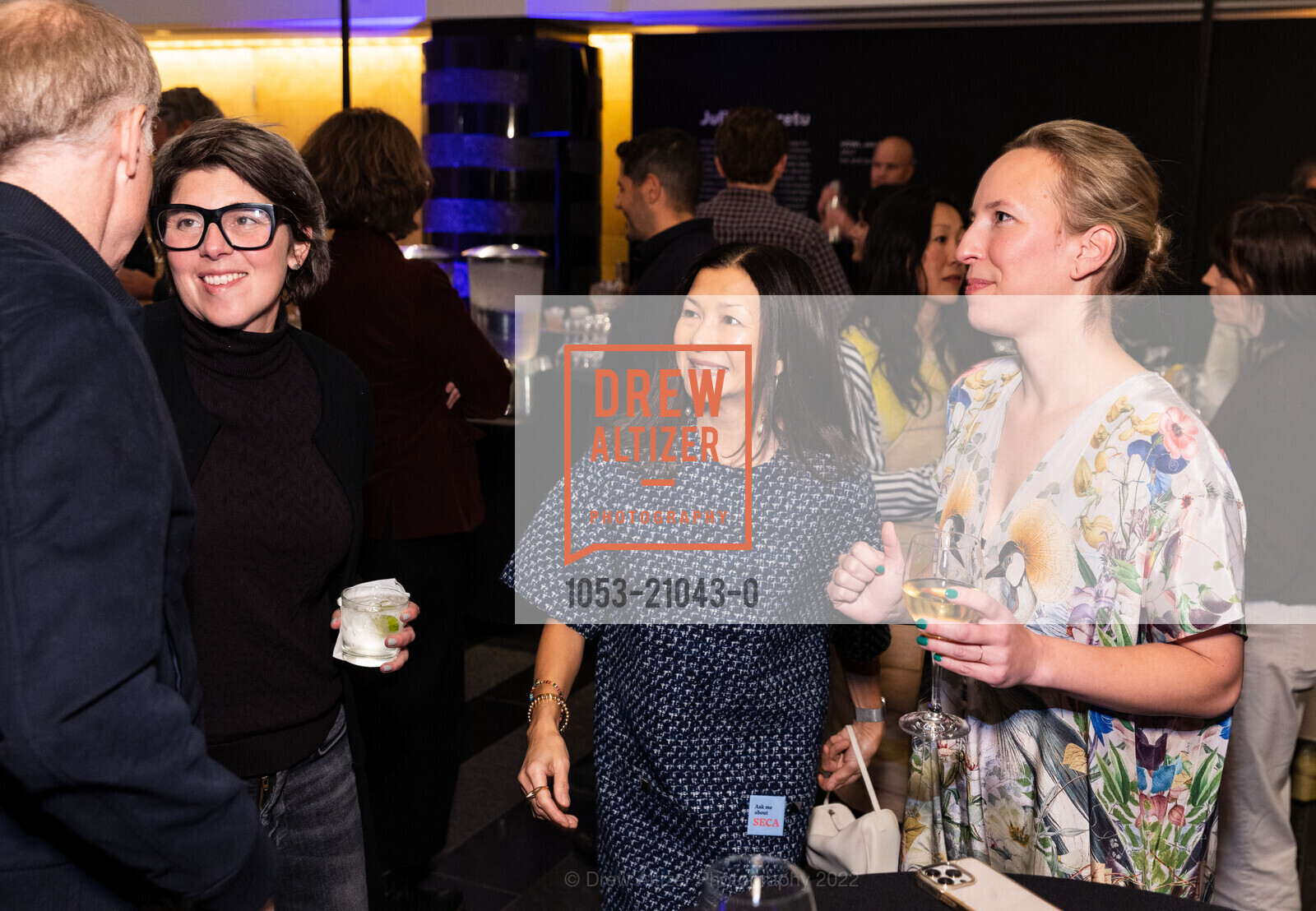 Ali Gass, Lizelle Green, Andrea Nitsche-Krupp, SFMOMA SECA Awards: Society for the Encouragement of Contemporary Art, SF Moma. 151 3rd St, SF, CA 94103 US, December 13th, 2022, Photo #1053-21043-0 Ali Gass, Lizelle Green, Andrea Nitsche-Krupp, Photo #1053-21043-0