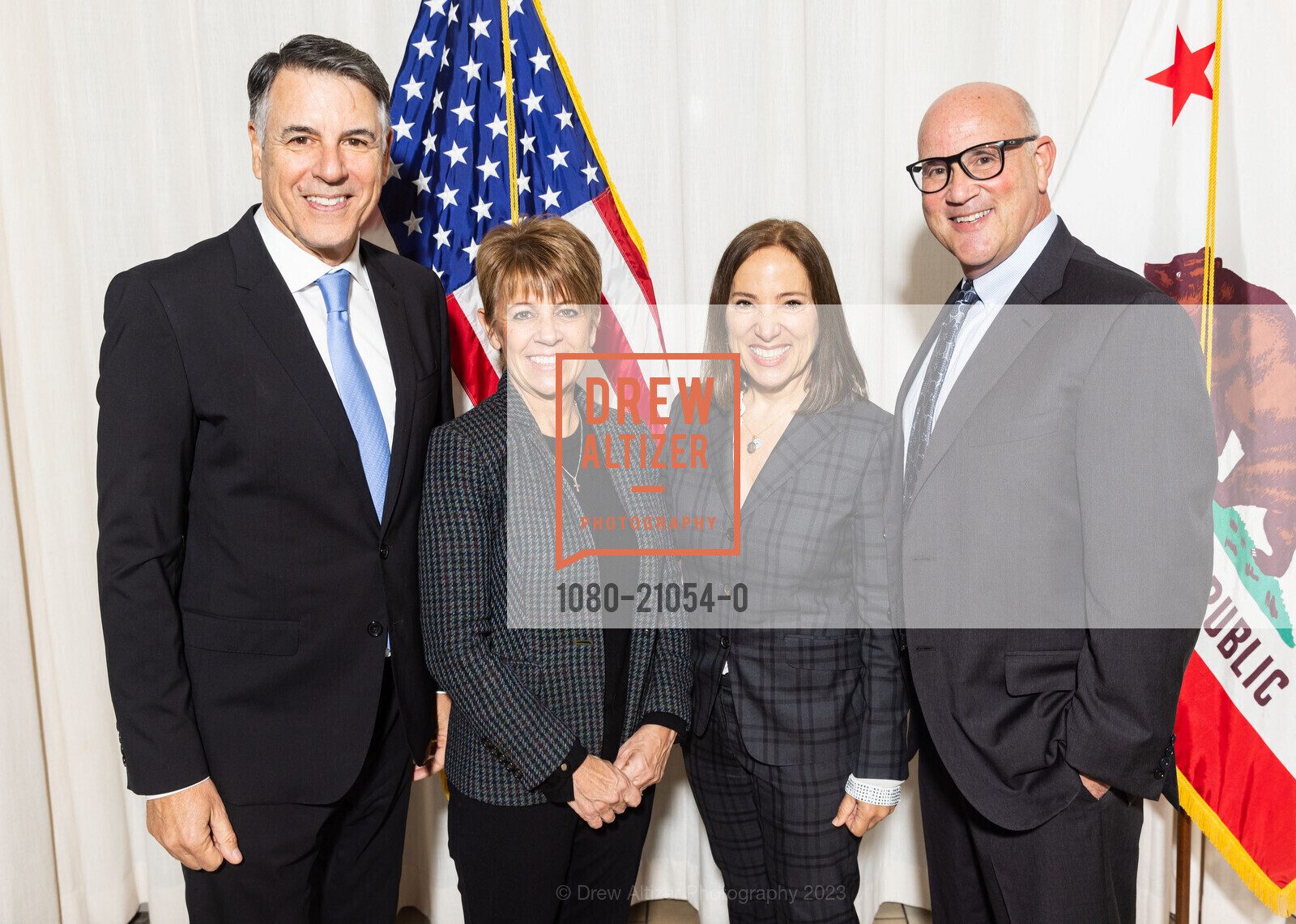 Markos Kounalakis, Eleni Kounalakis, Jim Wunderman, Lt. Governor Eleni Kounalakis Inauguration Celebrat, Ella Dining Room & Bar, Ella Dining Room & Bar. 1131 K St., Sacramento, CA, January 5th, 2023, Photo #1080-21054-0 Markos Kounalakis, Eleni Kounalakis, Jim Wunderman, Photo #1080-21054-0