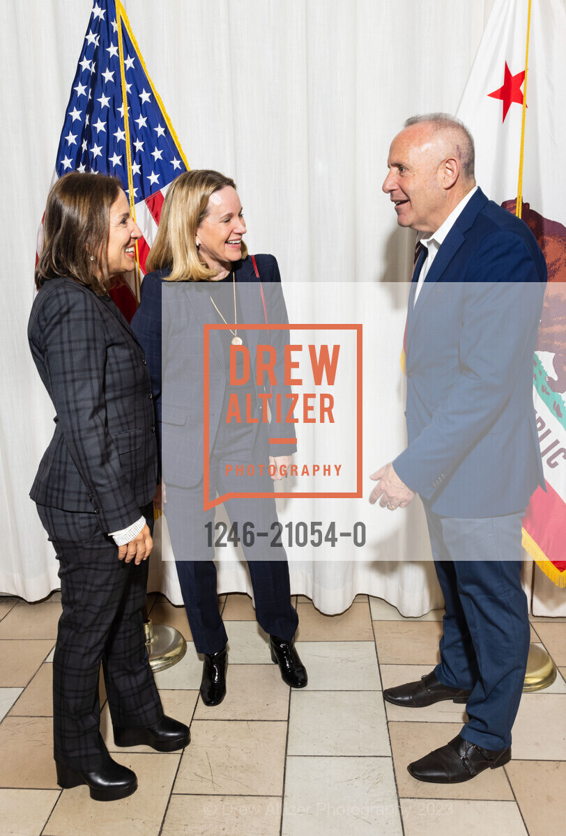 Eleni Kounalakis, Kathryn Lowell, Samuel Steinberg, Lt. Governor Eleni Kounalakis Inauguration Celebrat, Ella Dining Room & Bar, Ella Dining Room & Bar. 1131 K St., Sacramento, CA, January 5th, 2023, Photo #1246-21054-0 Eleni Kounalakis, Kathryn Lowell, Samuel Steinberg, Photo #1246-21054-0