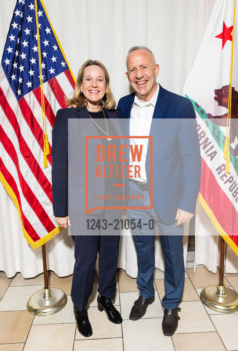 Kathryn Lowell, Samuel Steinberg, Lt. Governor Eleni Kounalakis Inauguration Celebrat, Ella Dining Room & Bar, Ella Dining Room & Bar. 1131 K St., Sacramento, CA, January 5th, 2023, Photo #1243-21054-0 Kathryn Lowell, Samuel Steinberg, Photo #1243-21054-0