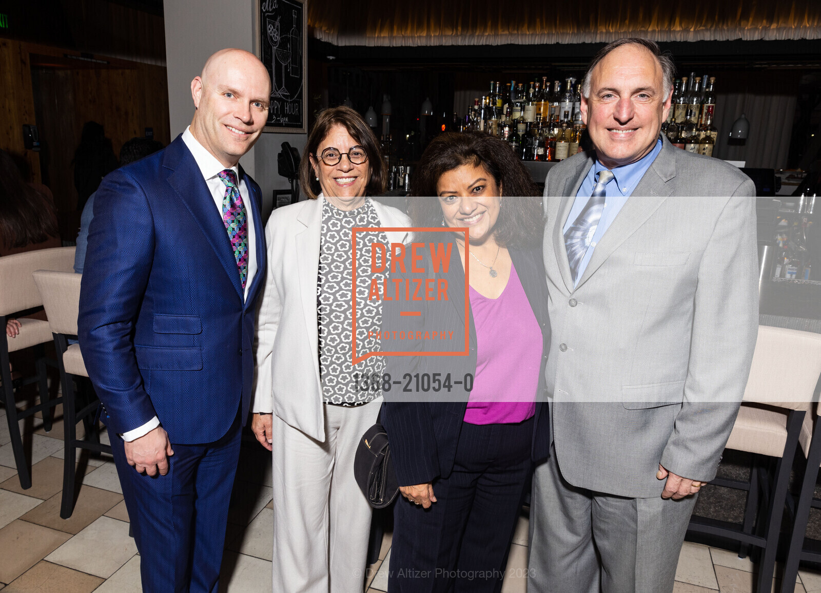 Dustin Corcoran, Cecilia Aguiar-Curry, Anna Ferrera, John Ferrera, Lt. Governor Eleni Kounalakis Inauguration Celebrat, Ella Dining Room & Bar, Ella Dining Room & Bar. 1131 K St., Sacramento, CA, January 5th, 2023, Photo #1368-21054-0 Dustin Corcoran, Cecilia Aguiar-Curry, Anna Ferrera, John Ferrera, Photo #1368-21054-0