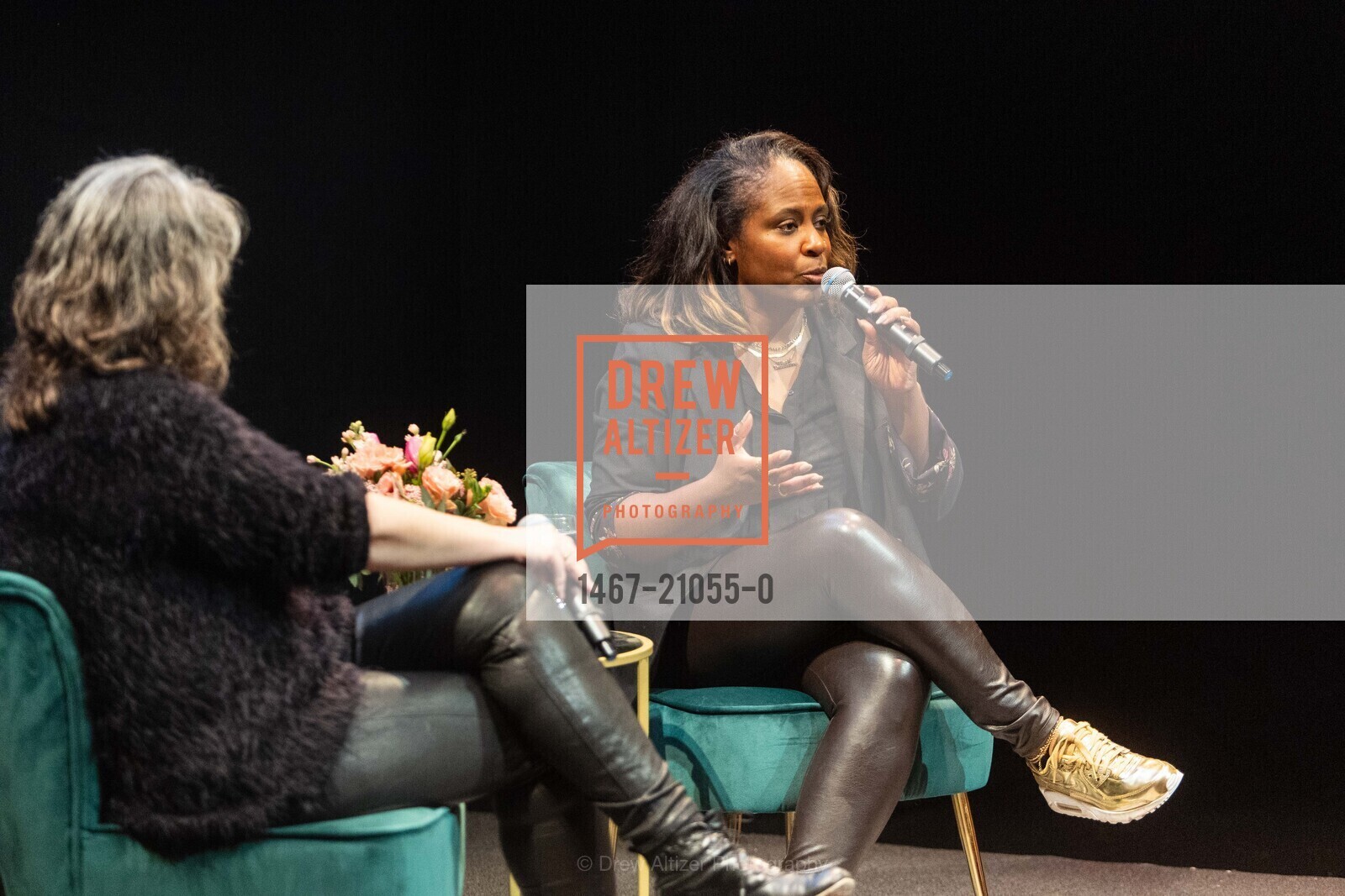 Pam McKinnon, Kamilah Forbes, A.C.T Producers Circle Dinner, Toni Rembe Theater. 415 Geary Street, Photo #1467-21055-0 Pam McKinnon, Kamilah Forbes, Photo #1467-21055-0