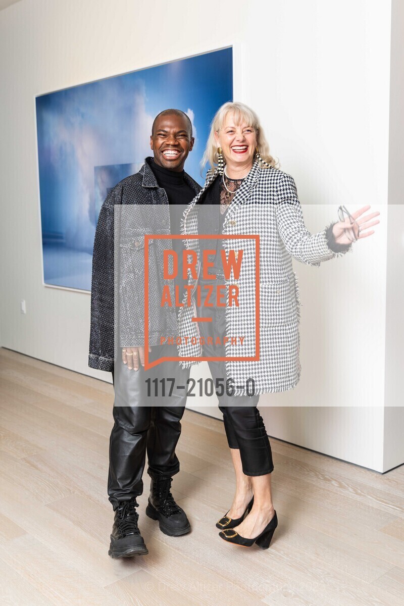 Johnson Carver Moore, Catharine Clark, 181 Fremont Celebrates Marianne Boesky Gallery Show, 181 Fremont. 181 Fremont St, January 17th, 2023, Photo #1117-21056-0 Johnson Carver Moore, Catharine Clark, Photo #1117-21056-0