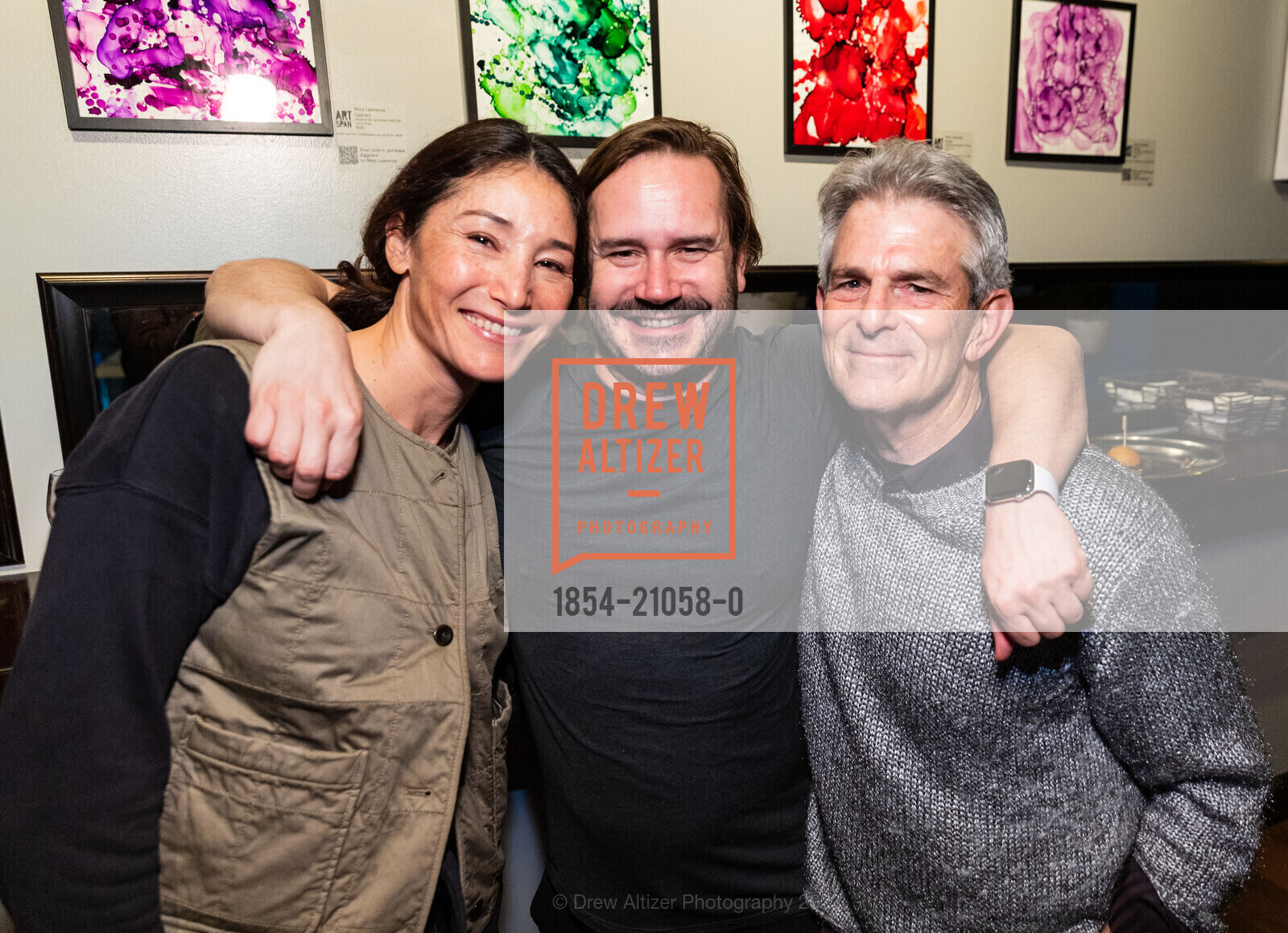 Debbie Lambert, Jeremy Bataillou, Jeffrey Fraenkel, Pre-FOG Bowling Party 2023, Mission Bowling Club, January 17th, 2023, Photo #1854-21058-0 Debbie Lambert, Jeremy Bataillou, Jeffrey Fraenkel, Photo #1854-21058-0