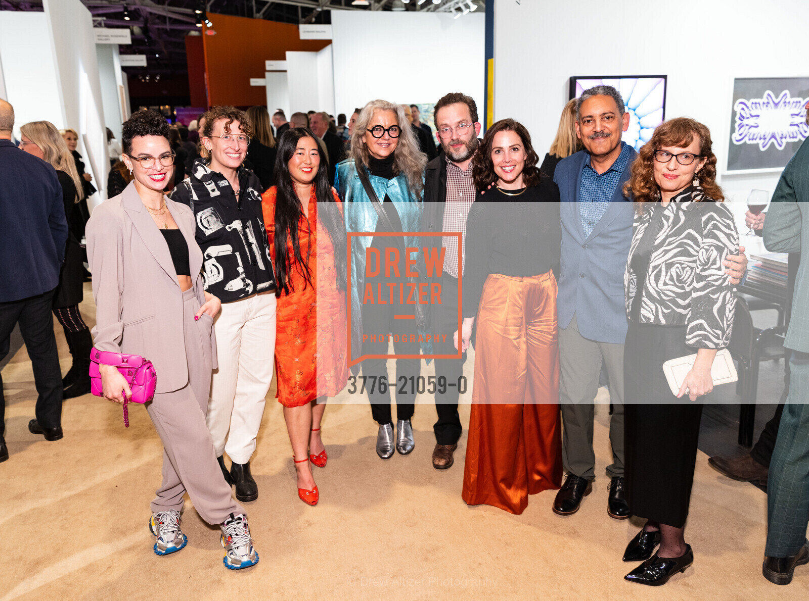 Sadie Barnette, Davina Semo, Chelsea Wong, Pae White, Julian Hoeber, Kathryn Wade, David Huffman, Janine Scarbrough, FOG Art and Design Fair 2023, Fort Mason Festival Pavillion, Photo #3776-21059-0 Sadie Barnette, Davina Semo, Chelsea Wong, Pae White, Julian Hoeber, Kathryn Wade, David Huffman, Janine Scarbrough, Photo #3776-21059-0