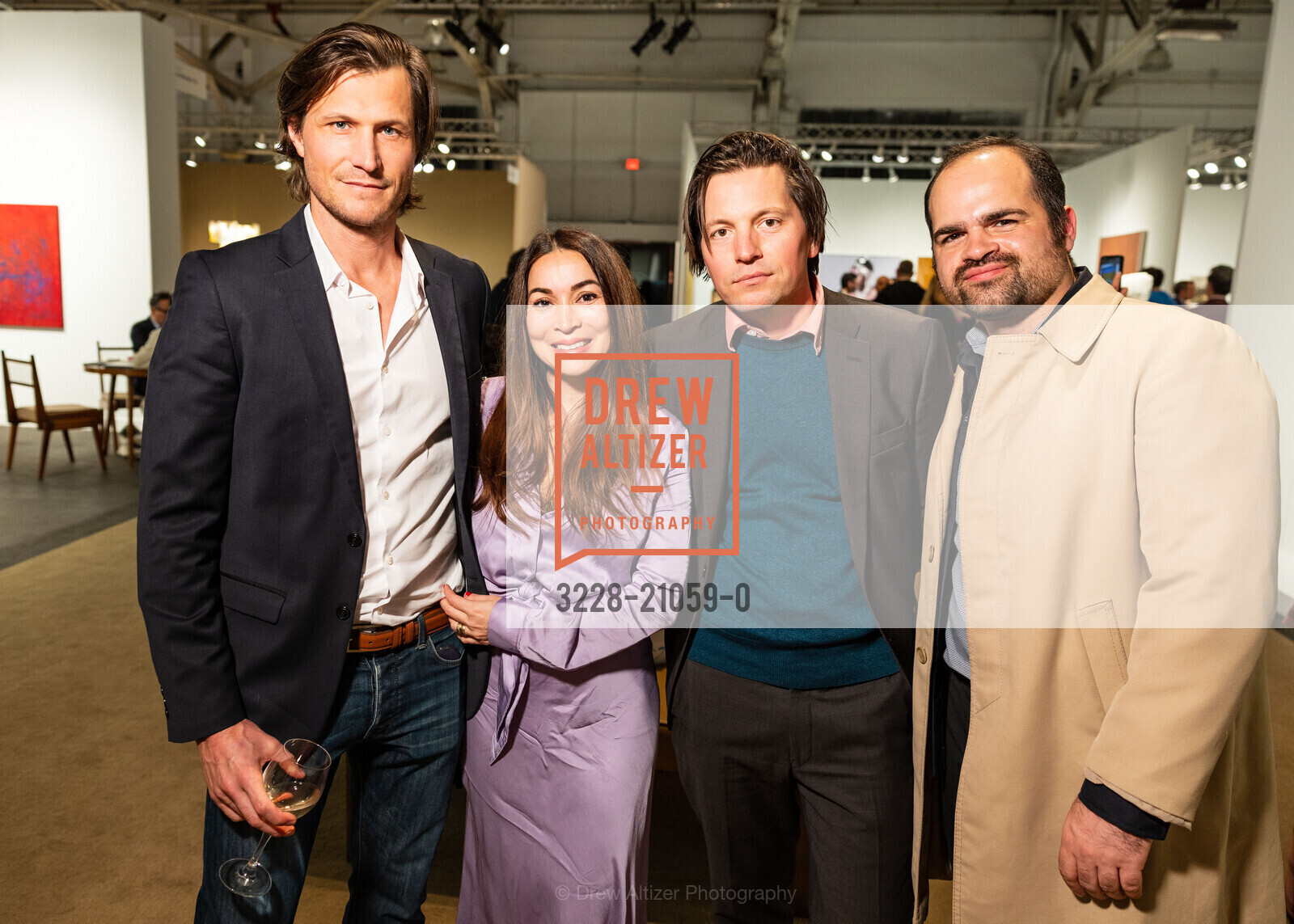 Zander Gladish, Claudia Gladish, Michael Slenske, Darius Sabbaghzadeh, FOG Art and Design Fair 2023, Fort Mason Festival Pavillion, Photo #3228-21059-0 Zander Gladish, Claudia Gladish, Michael Slenske, Darius Sabbaghzadeh, Photo #3228-21059-0