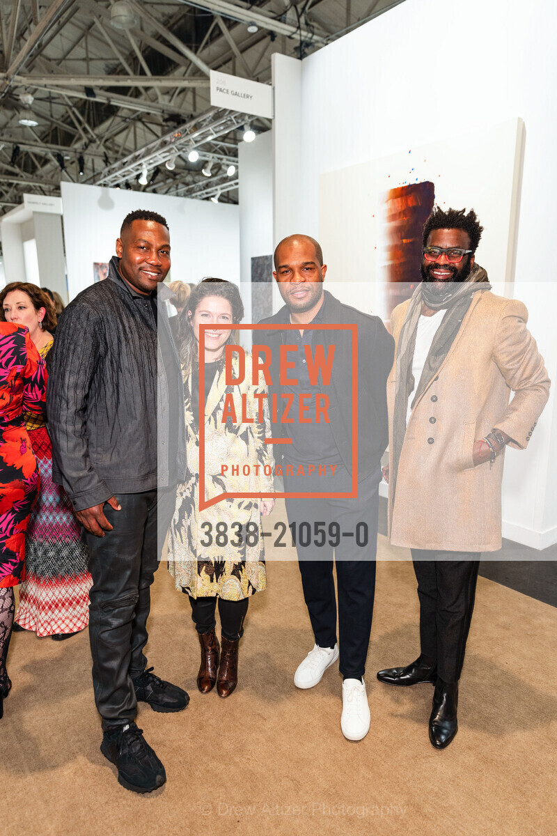 Sean Green, Rimma Boshernitsan, Anwarii Musa, Erik Moore, FOG Art and Design Fair 2023, Fort Mason Festival Pavillion, Photo #3838-21059-0 Sean Green, Rimma Boshernitsan, Anwarii Musa, Erik Moore, Photo #3838-21059-0