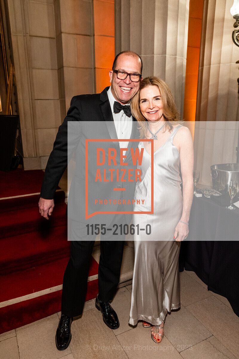Dennis Otto, Meg Hart, San Francisco Ballet 90th Anniversary Opening Night Gala 2023, San Francisco War Memorial & Performing Arts Center. 401 Van Ness Avenue, January 19th, 2023, Photo #1155-21061-0 Dennis Otto, Meg Hart, Photo #1155-21061-0