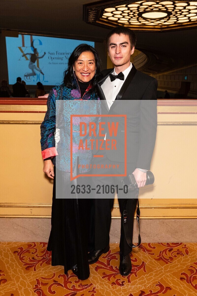 Stella Lee, Justin Holgren, San Francisco Ballet 90th Anniversary Opening Night Gala 2023, San Francisco War Memorial & Performing Arts Center. 401 Van Ness Avenue, January 19th, 2023, Photo #2633-21061-0 Stella Lee, Justin Holgren, Photo #2633-21061-0